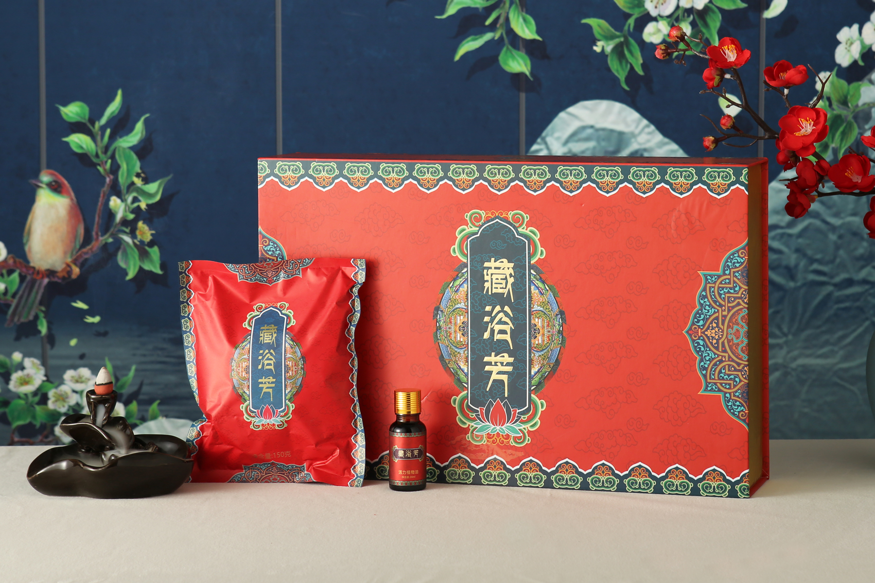 藏浴芳潤膚泡浴粉